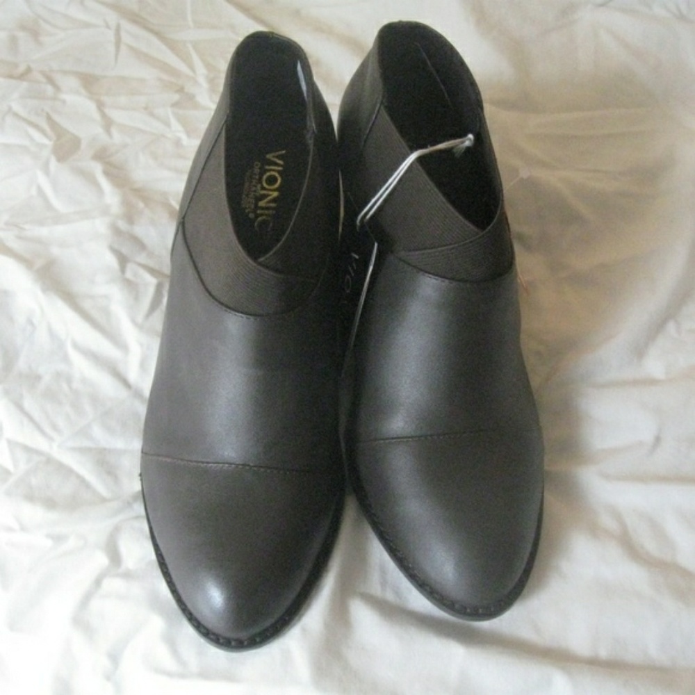 Brand New Vionic Brown Booties